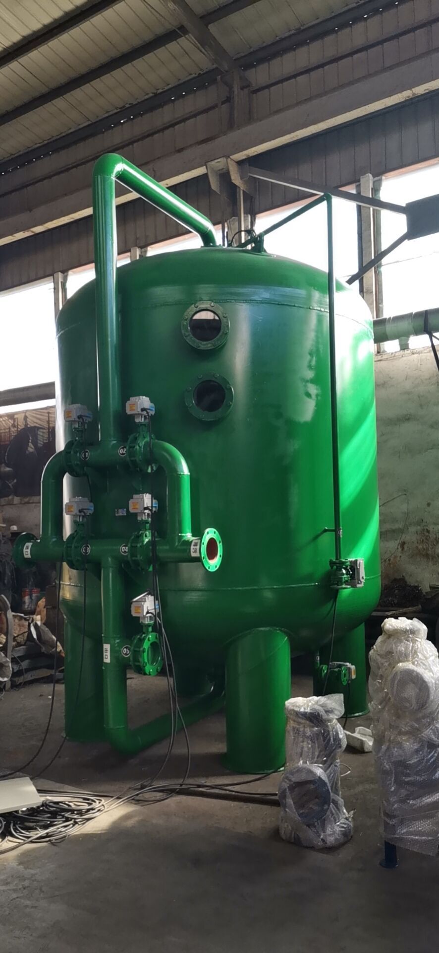 多介質過濾器的定期檢查