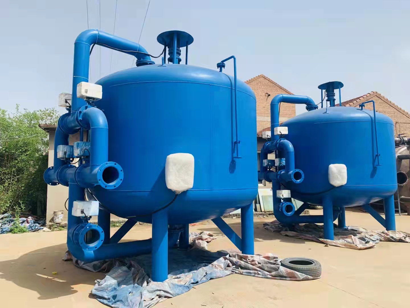 懸浮顆粒去除淺層砂過濾器