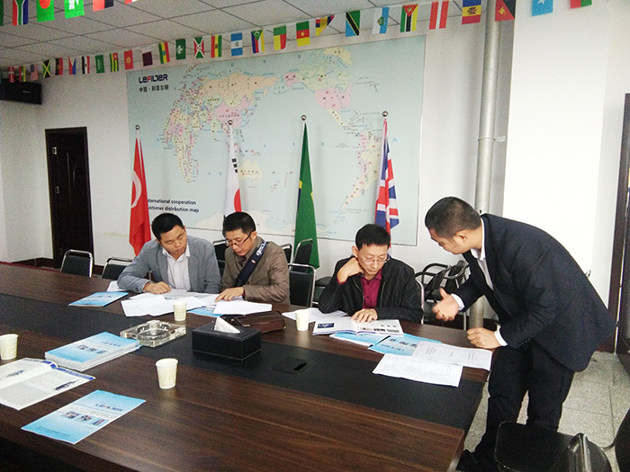 【聚焦點(diǎn)】新余鋼鐵領(lǐng)導(dǎo)蒞臨我司參觀指導(dǎo)！