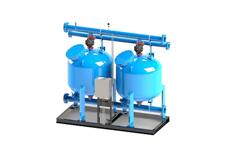 兩罐并聯全自動淺層砂過濾器